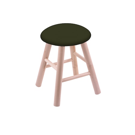 Holland Bar Stool Co Maple Vanity Stool, Natural Finish, Graph Coal Seat RC18MSNat010